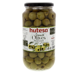 Hutesa Spanish Green Olives Pitted 400 g