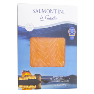 Salmontini Hand Sliced Smoked Salmon 100 g