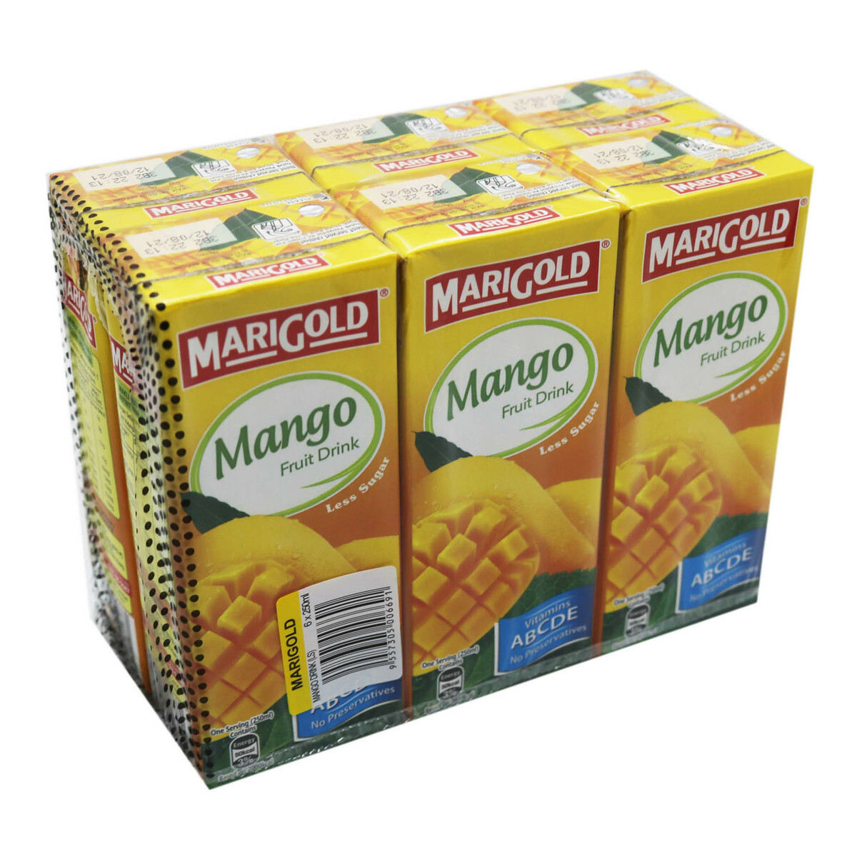 Marigold Fruit Drink Low Sugar Mango 6 X 250ml Online At Best Price Juices And Drinks Lulu 0854