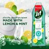 Jif Antibacterial Dishwashing Liquid Mint & Lemon Double Foam Power 750 ml