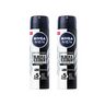 Nivea Men Invisible For Black & White Deodorant Spray Value Pack 2 x 150 ml