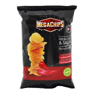 Mega Potato Chips Fresh Chilli & Salsa 90 g