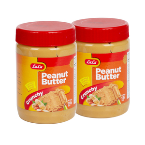 LuLu Crunchy Peanut Butter 2 x 510 g