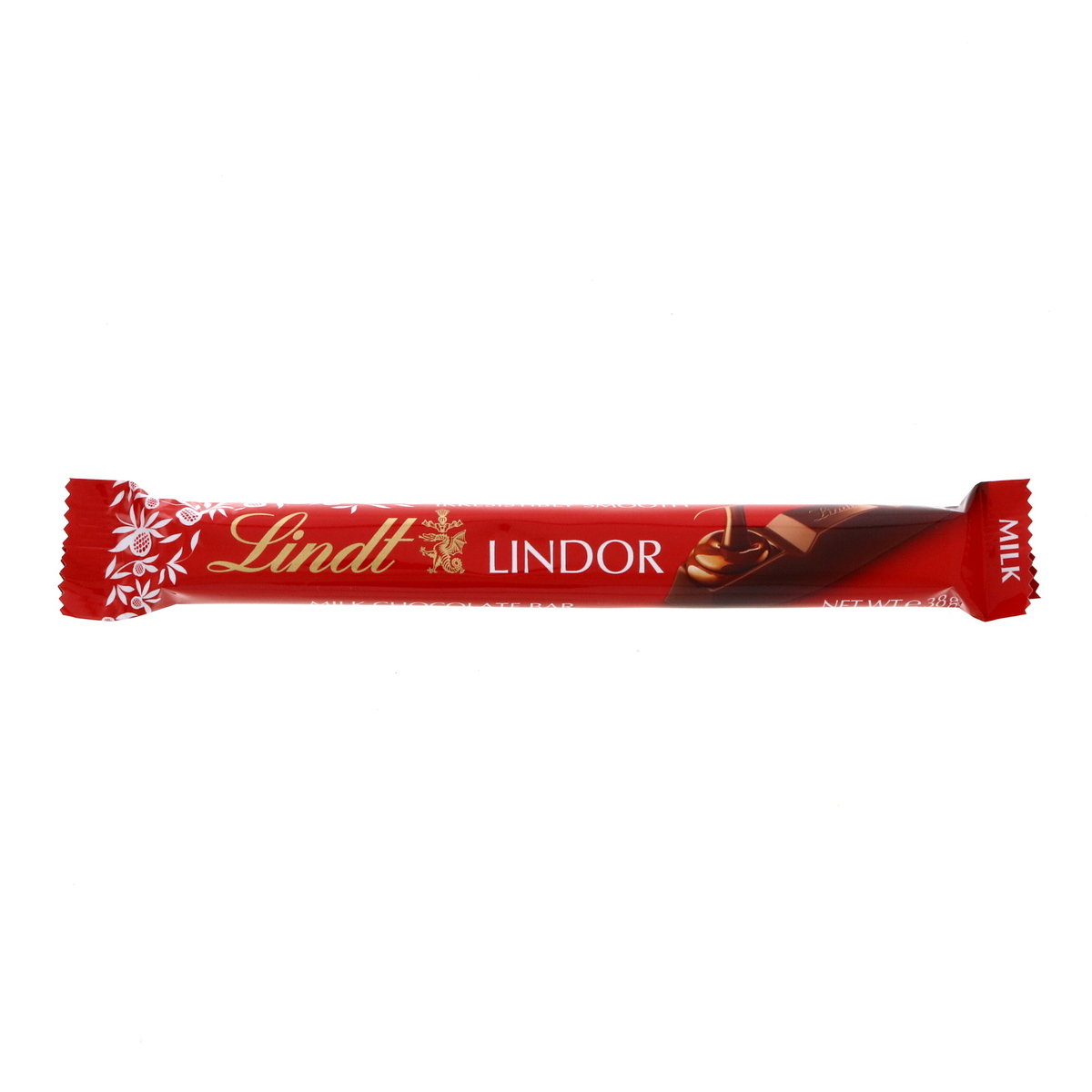 Lindt Lindor Milk Chocolate Bar 38g Online At Best Price Covrd Chocobarsandtab Lulu Ksa Price 5228