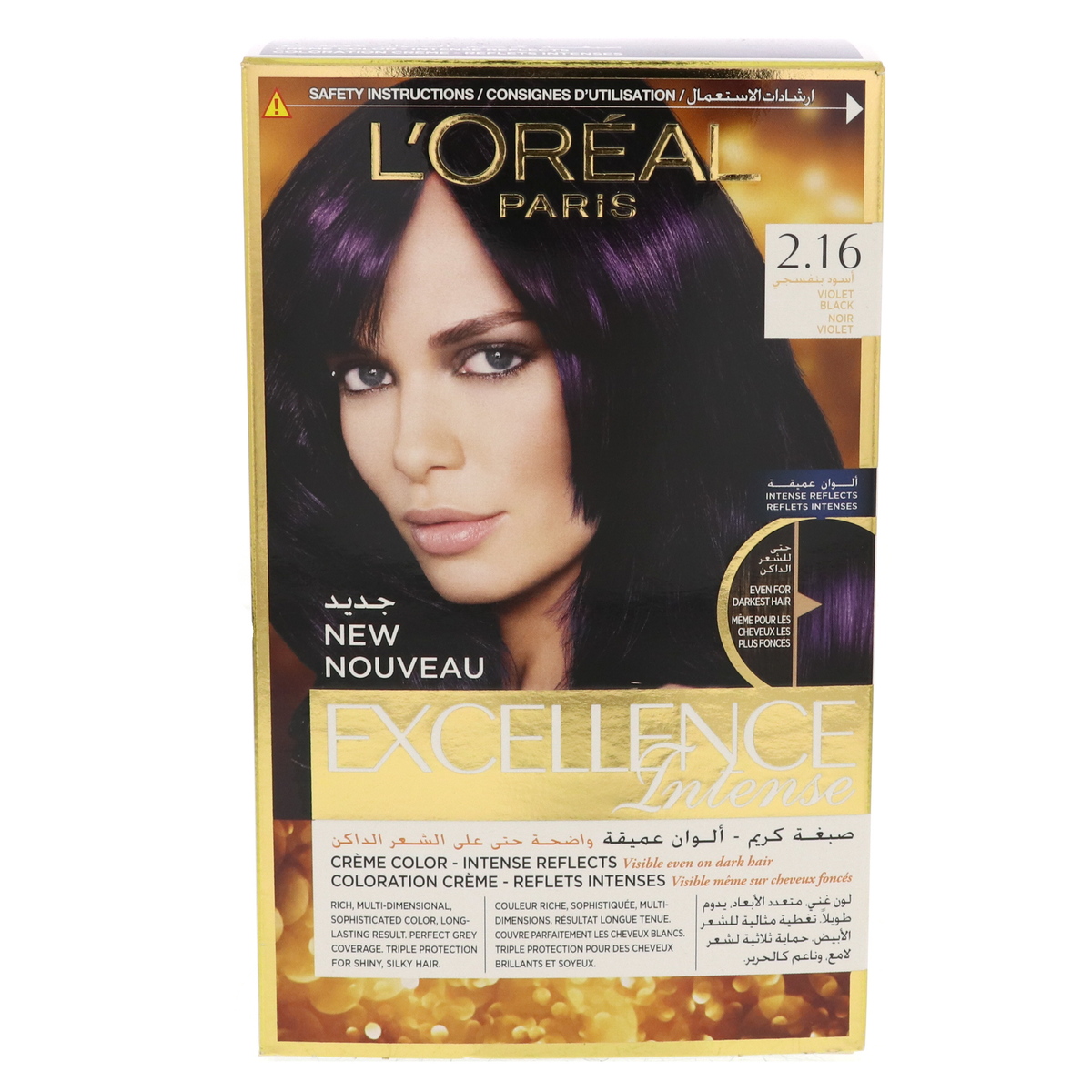 Buy L Oreal Excellence Intense Violet Black Noir 2 16 1packet